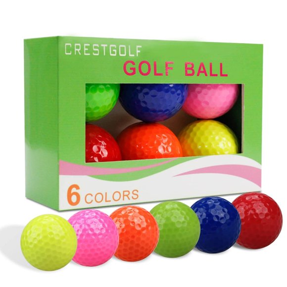 Bolas de Golf Crestgolf Pack de 6 Colores