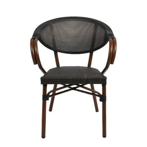 Pandalino - Silla Parisina Lyon Café | Reposabrazos | Resistencia Al Aire Libre Cafe