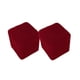 thumbnail image 3 of 2xFoot Taburete Funda Elástica Otomana Rectángulo Fundas Para Reposapiés Vino Rojo, 3 of 4
