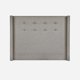 thumbnail image 1 of Respaldo Brickell 2 Plazas Tela Ceniza, 1 of 4