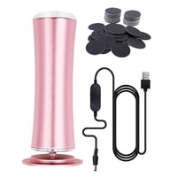 Ioensy - Removedor De Callos De Pie Eléctrico Kit Portátil Eliminación De Piel Muerta Masajeador Rosa