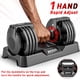 thumbnail image 4 of Par de mancuernas KRYPTAL FORCE ajustables de 11/25 kg con antideslizante, 4 of 7