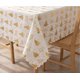 thumbnail image 2 of Mantel Navideño Rectangular 140x220 Blanco Pinos Dorados, 2 of 4