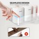 thumbnail image 3 of Nieifi Adhesive Shower Shelves, Clear, 5 Pieces, 3 of 3