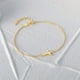 thumbnail image 2 of Pulsera HESHPAWS S925 Sterling Silver Cross Ajustable Plata, 2 of 3