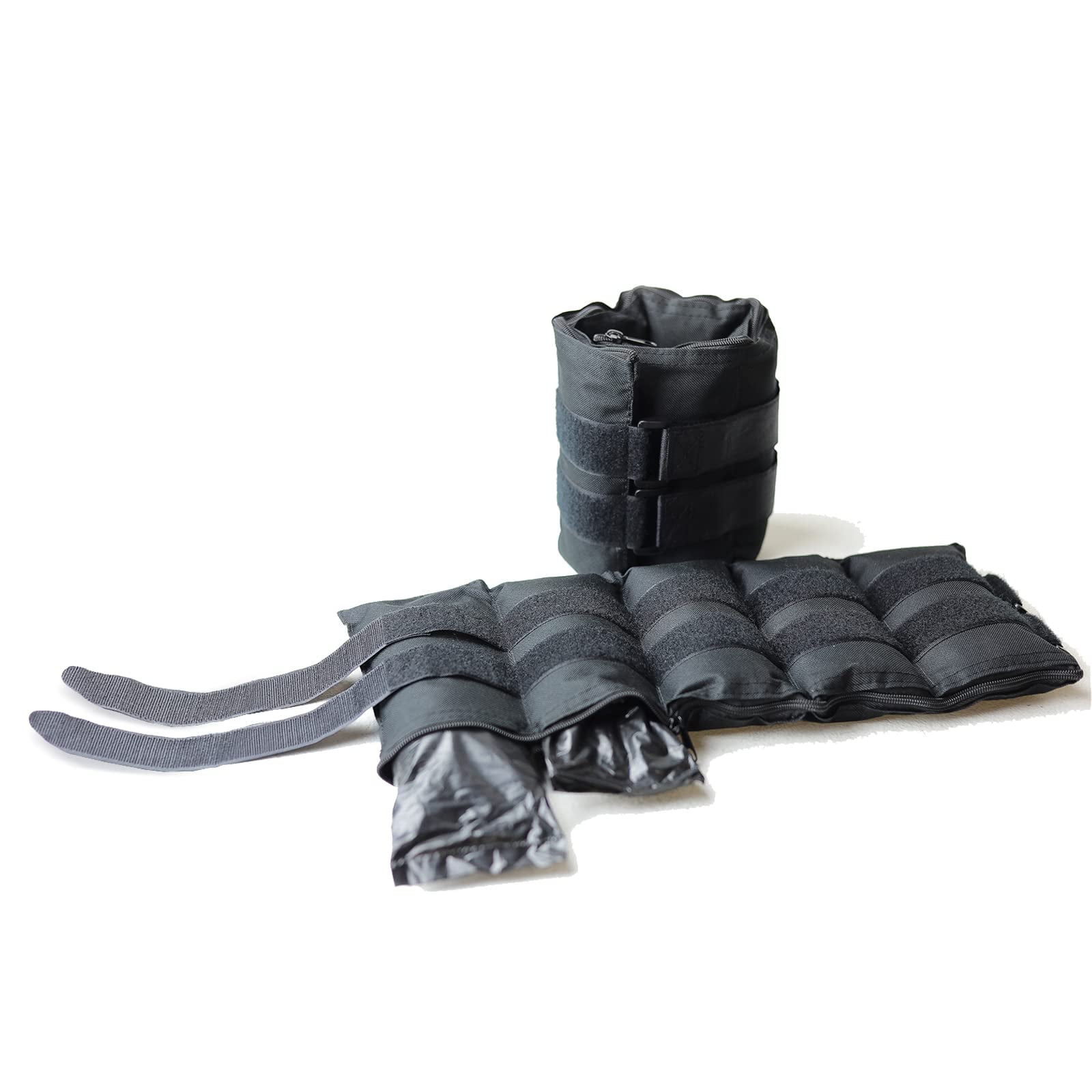 Pesas Para Tobillo Cap Barbell Hha-cb020a1, 9,07 Kg (20 Libras), Color Negro