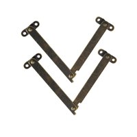 Bothyi - Bisagras De Soporte Plegables Para Tapa, Puntal De Elevación Para Armario, Joyeros, 186X31Mm, 2 Piezas