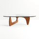 thumbnail image 1 of Mesa de Centro Ola con Madera y Vidrio, 1 of 7