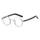 thumbnail image 4 of Monturas De Gafas Clásicas Con Borde Completo, Ovaladas, De Gran Tamaño, Aleación De Titanio, Montura De Gafas, Estilo C, 4 of 5
