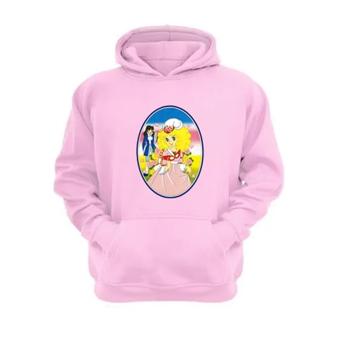 Genérico - Polerón Canguro Candy Rosa Talla Xs Unisex