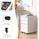 thumbnail image 5 of Archivador Guizeeopo de 3 cajones con cerradura para oficina en casa, color blanco, 5 of 9