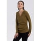 thumbnail image 2 of Polera Mujer Cruce Delantero Verde Militar, 2 of 4