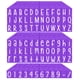 thumbnail image 1 of Set de Sellos Contact USA Pegz Mediano 84 Piezas Hey Gorgeous, 1 of 2