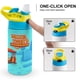 thumbnail image 4 of El vecindario de Daniel Tigre Botella de Agua con Tapa Pop Top de Un Toque, Acero Inoxidable, a Prueba de Fugas, para Deportes, Botella Infantil azul 12 oz, 4 of 6