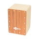 thumbnail image 1 of Tambor de caja de percusión de madera, tambor de mano, percusión portátil instrumento de percusión de madera profesional compacto para fiesta en casa , Madera Marrón Marrón De Madera, 1 of 5