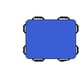 thumbnail image 1 of Mejorar la comodidad de posicionamiento de la almohadilla de la cama de tamaño medio 120 * 100 cm con manijas reforzadas lavables tablero de transferencia impermeable para girar, inconvenien, 1 of 3