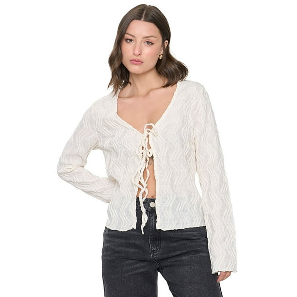 Polera Mujer Amarras Ecru Corona