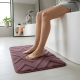 thumbnail image 2 of Alfombra Baño Peludo Jacquard Rombos 40x60cm #2, 2 of 3
