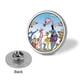 thumbnail image 3 of La Pantera Rosa-Theme Round Button Badge: Premium Metal Construction, Ideal for High-End Events 2.8 cm, 3 of 6