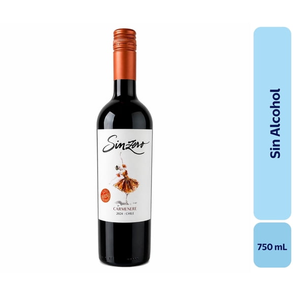 Vino Sin Alcohol Botella, 750 mL