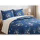 thumbnail image 2 of Cubrecama SHERPA 2 Plazas - Floral Dusa Nua Azul M977 M977, 2 of 6