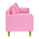 thumbnail image 3 of Sofa Sky 3c Felpa 01 Rosado, 3 of 5
