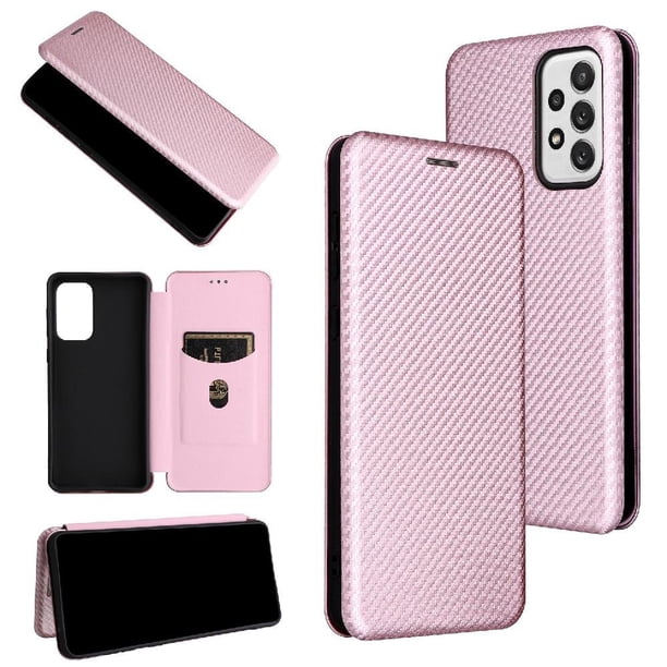 Funda Flip para FOXDOCK Samsung Galaxy A73 5G - Funda magnética de negocios, funda protectora delgada