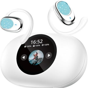 Aaronmei Auriculares De Traducción Ai Bluetooth 5.3 Blanco