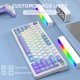 thumbnail image 5 of Teclado Yindiao X85 Inalámbrico TKL de 82 Teclas RGB Hot‑Swap, 5 of 9
