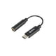 thumbnail image 2 of Boya BY-K6 Cable adaptador USB-C macho - TRS  hembra para osmo pocket, 2 of 3