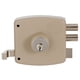 thumbnail image 2 of Cerradura Sobreponer Poli Bandera Puerta Beige, 2 of 8