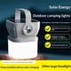 thumbnail image 3 of Lanterna de camping solar - portátil brillante con pantalla de porcentaje de batería, USB-C / carga solar para emergencia al aire libre, senderismo, corte de energía, 3 of 3