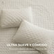 thumbnail image 3 of Cubrecama Quilt + Fundas De Almohada Cobertores Acolchado Beige 1.5 Plazas AZ, 3 of 10