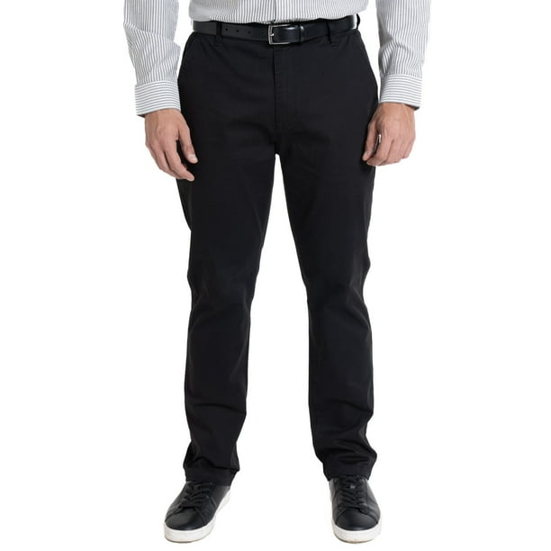 Pantalón Frente Plano Spandex Regular Fit