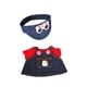 thumbnail image 1 of Conjunto De Ropa Para Muñeca De Peluche, Conjunto De Falda Vaquera, Bonito Accesorio Para El Cabello Hecho A Mano, Vestido De Muñeca, Camiseta Roja, 1 of 3