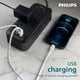 thumbnail image 5 of Protector contra sobretensiones Philips de 12 salidas, 2 USB-A, 1 USB-C, 17 W, 3120J, 5 of 6