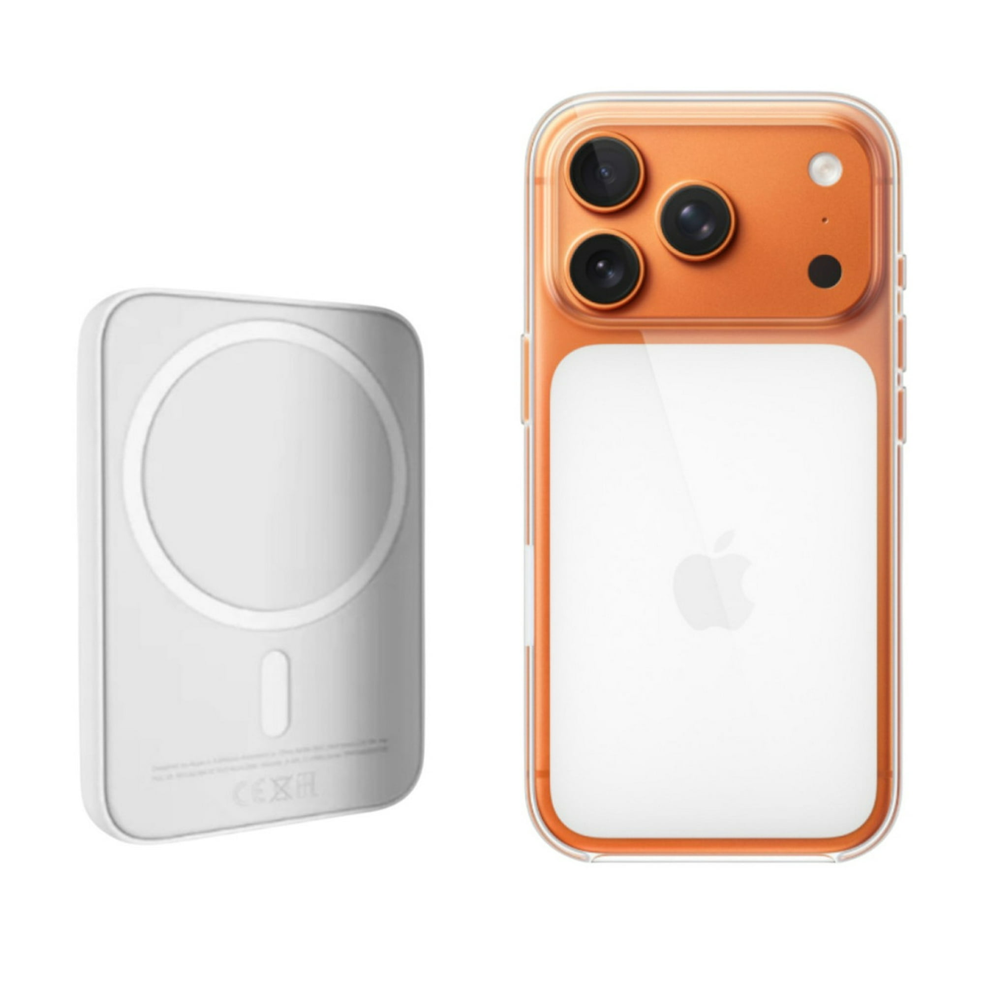 Appel - Cargador Inalámbrico Power Bank Para Iphone 10000 Mh Magsafe Blanco