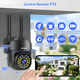 thumbnail image 3 of ATSG® 5g Cámaras de Seguridad con Led Alarma Wifi6, 3 of 3