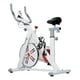 thumbnail image 5 of Bicicleta Estatica Fija Spinning 8kg Ejercicio Cardio Blanco, 5 of 8