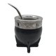 thumbnail image 2 of Mate Imperial con Cuero Acero Inoxidable y Virola De Alpaca negro Negro Escudo, 2 of 3