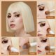 thumbnail image 3 of Set de brochas de maquillaje Jessup, 14 piezas, sintéticas para rostro y ojos, 3 of 9