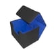thumbnail image 2 of Caja De Baraja De Cartas Coleccionables, Caja De Almacenamiento Para Dados, Contenedor Premium, Estuche Para Tarjetas De Organización, Negro Y Azul, 2 of 5