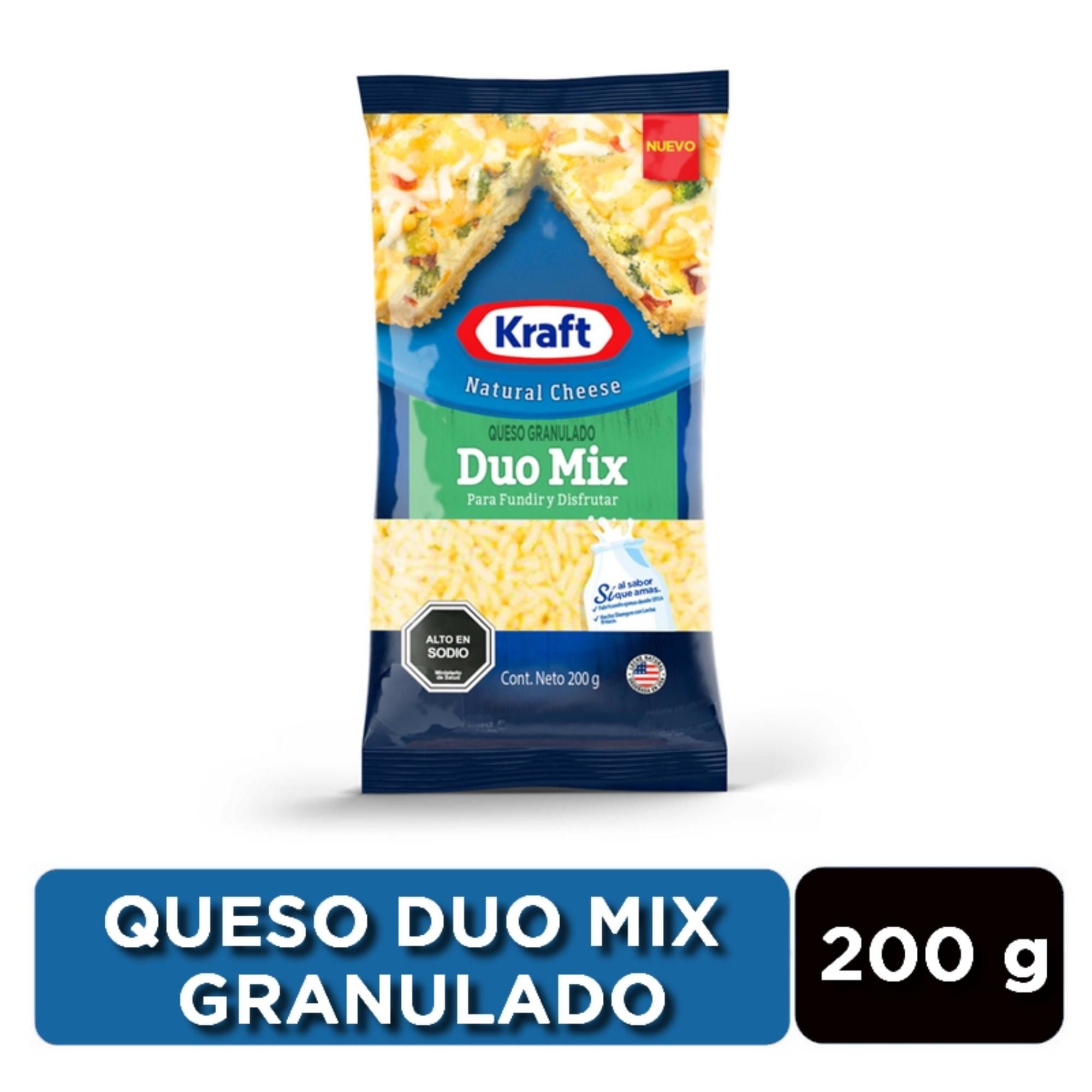 Queso Granulado Duo Mix 200 g Kraft
