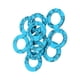 thumbnail image 5 of 10 Piezas De Cuentas Sueltas Redondas De Piedra Turquesa Sintética Con Parte Trasera Plana Para Manualidades, 5 of 5