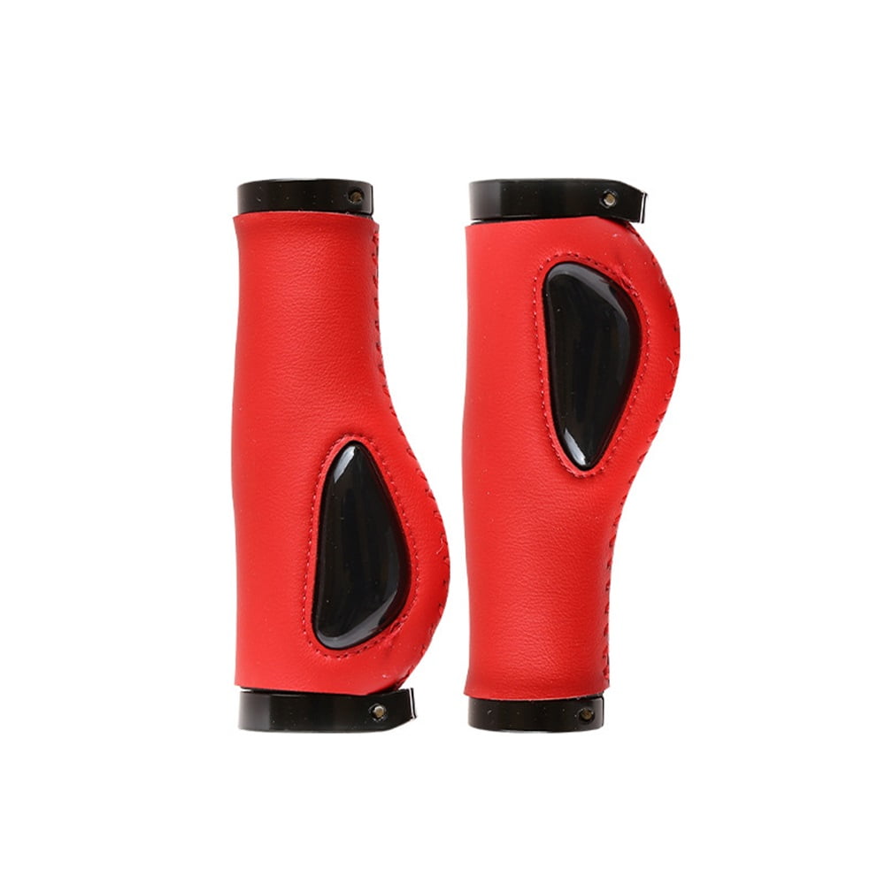 Xusx111 - Un Par De Agarres De Manija De Bicicleta Diseño Ergonómico Bloqueo Doble Suave En Agarres De Manija De Bicicleta Para Bicicleta De Montaña Scooter Eléctrico