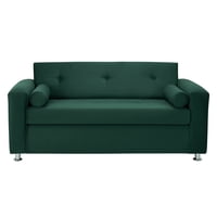 Bodevir - Sofa Vivo 3C Felpa 12 Verde Botella