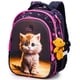 thumbnail image 1 of New Cartoon 1-3 Grade School Bags Kids Backpack For Girls 3D Animal Pattern Children Orthopedic Backpack Mochila Infantil, 1 of 3