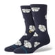 thumbnail image 1 of Stance Sock Men Floral Crew Navy, 1 of 3