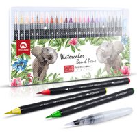 Mobee - Set Lápices Acuarelables 24 Colores Premium Acuarela