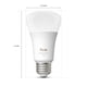 thumbnail image 2 of Bombilla LED Inteligente Philips Hue A19 Paquete de 1, Blanco y Color, 2 of 9
